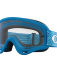 O-Frame MX Goggle Blue Crackle w/Clear Lens