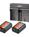 JUPIO BATTERY CHARGER KIT DUAL 2X NP-FW50 1030MAH FOR SONY DIGITAL CAMERAS