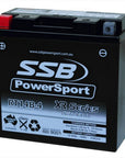 MOTORCYCLE AND POWERSPORTS BATTERY (YT14B-4) AGM 12V 1.2AH 310CCA BY SSB HIGH PERFORMANCE