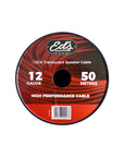 EDS 12 GAUGE CCA SPEAKER CABLE 50M TRANSLUCENT CLEAR