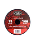 EDS 15 GAUGE SINGLE CORE PRIMARY CABLE CCA 100M RED