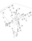 IWATA NEEDLE / NOZZLE SET FOR W400