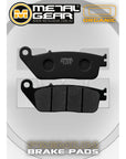BRAKE PADS FRONT METAL GEAR