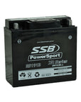 MOTORCYCLE AND POWERSPORTS BATTERY (Y51913) AGM 12V 19AH 320CCA BY SSB HIGH PERFORMANCE