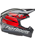 Bell MOTO-10 SPHERICAL Fasthouse DITD 25 Grey/Red