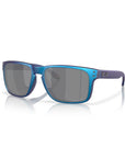 0OO941794174759 Holbrook XL Sunglasses Matte Cyan/Blue Colorshift Frame with PRIZM Black Polarized Lens