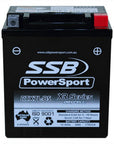 MOTORCYCLE AND POWERSPORTS BATTERY (YTX7L-BS) AGM 12V 6AH 175CCA BY SSB HIGH PERFORMANCE