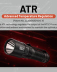 NITECORE MT2C PRO 1800 LUMENS USB RECHARGEABLE ULTRA LIGHTWEIGHT TACTICAL TORCH