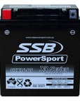 MOTORCYCLE AND POWERSPORTS BATTERY (YTX16-BS) AGM 12V 14AH 340CCA BY SSB HIGH PERFORMANCE