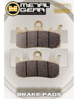 BRAKE PADS FRONT METAL GEAR
