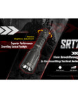 NITECORE SRT7GI 3000 LUMEN USB RECHARGEABLE TACTICAL FLASHLIGHT 580 METERS THROW