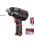 M7 AIR IMPACT WRENCH 3/4" DRIVE TWIN HAMMER QUIET 1400FT