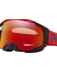 AirBrake MX Goggle Moto Red B1B w PRIZM Torch Oakl