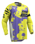 THOR MX JERSEY LAUNCHMODE BLEACH GRAY/ACID