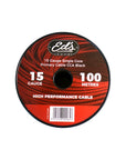 EDS 15 GAUGE SINGLE CORE PRIMARY CABLE CCA 100M BLACK