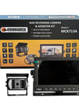 MONGOOSE 7" AHD/ HI DEF - REAR VIEW SYSTEM -- 3 CAMERA INPUT