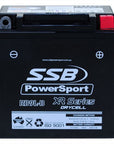 MOTORCYCLE AND POWERSPORTS BATTERY (YB9L-B) AGM 12V 9AH 200CCA BY SSB HIGH PERFORMANCE