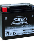MOTORCYCLE AND POWERSPORTS BATTERY (YTX12-BS) AGM 12V 10AH 265CCA BY SSB HIGH PERFORMANCE