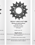 front sprocket descriptor