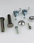 BOLT ON FOOTREST PIN & SPRING SET 360MX 10MM