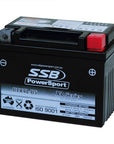 MOTORCYCLE AND POWERSPORTS BATTERY (YTX4L-BS) AGM 12V 3AH 105CCA SSB HIGH PERFORMANCE