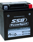 MOTORCYCLE AND POWERSPORTS BATTERY (YB10L-A2) AGM 12V 10AH 235CCA BY SSB HIGH PERFORMANCE