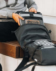SW MOTECH BACKPACK DAILY WATERPROOF 22L BLACK