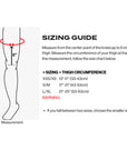 MOBIUS X8 Hybrid Knee Support Sizing