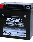 MOTORCYCLE AND POWERSPORTS BATTERY (YB9-B) AGM 12V 9AH 200CCA BY SSB HIGH PERFORMANCE
