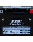 MOTORCYCLE BATTERY AGM 12V 0.6AH 130CCA BY SSB HIGH PERFORMANCE