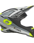 O'Neal Youth 1SRS STREAM Helmet - Black/Neon Yellow