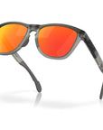 0OO9284-0155 Oakley Frogskins Range Sunglasses Matte Grey Smoke Frame with PRIZM Ruby Lens