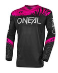 O'Neal Girls ELEMENT Shocker Jersey - Black/Pink