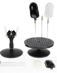 FORMULA AIRBRUSH PAINTING TURNTABLE AND HOLDER KIT WITH CLIPS