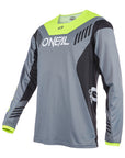 O'Neal Youth ELEMENT FR Jersey Hybrid - Grey/Neon Yel