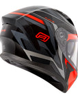 RJAYS APEX III Helmet - IGNITE Blk/Red | Internal Sun-Shield