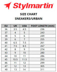 Stylmartin-Sneakers-Size-Chart