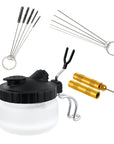 FORMULA AIRBRUSH CLEANING SET WITH SPRAY OUT POT AND BRUSHES