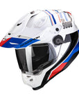 Scorpion EXO ADF-9000 AIR DESERT - White/Blue/Red