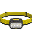 NITECORE 800 LUMEN USB RECHARGEABLE LED HEADLAMP YELLOW