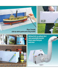 FORMULA AIRBRUSH SPRAY BOOTH WITH LIGHTS AND EXHAUST