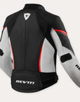 Jacket Xena 4 Ladies - White-Neon Red