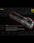 NITECORE E4K 4400 LUMEN EDC TORCH
