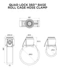 Roll Cage Hose Clamp Tech Specs