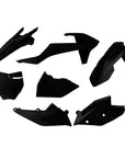 PLASTICS KIT RTECH 6 PIECE BLACK KTM SX SX-F XC XC-F