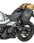 ROYAL ENFIELD Himalayan fitted with the Kreiga OS-BASE / OS-Adventure Packs