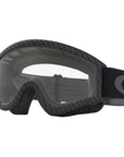 Oakley L Frame MX Goggles Carbon w Clear Lens