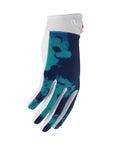 THOR GLOVE YOUTH LAUNCHMODE BLEACH WHITE/AQUA