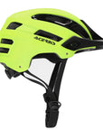 ACERBIS DoubleP MTB Helmet Yellow Fluro Black