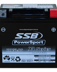MOTORCYCLE AND POWERSPORTS BATTERY (YTX5L-BS) AGM 12V 6AH 195CCA BY SSB HIGH PERFORMANCE